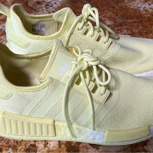 Yellow Adidas nmd size 9